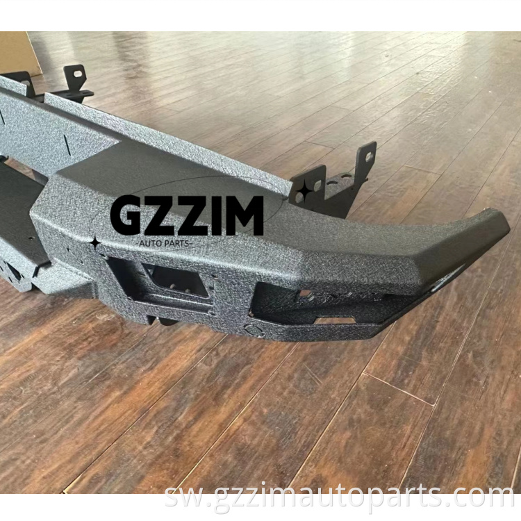 Sehemu za gari za gari zisizo na waya nyeusi nyuma ya bumper kwa Hilux Revo Vigo